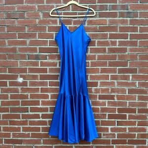 BG STREET Vintage slip dress. Royal blue. Stunning. Size medium.